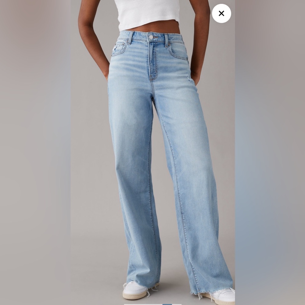 American eagle wide leg jeans